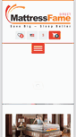 Mobile Screenshot of mattressfame.com
